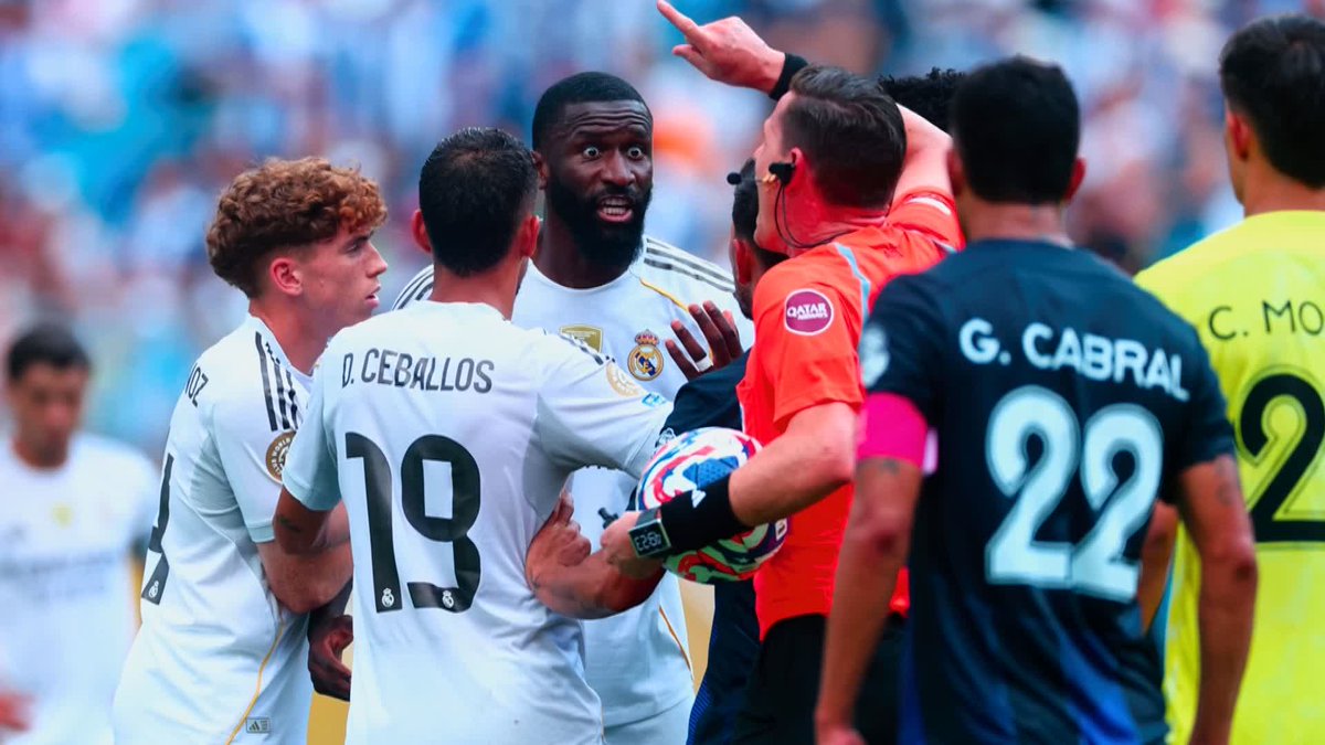 Real Madrid defender Antonio Rudiger says he was racially abused in the closing stages of the match against Pachuca at the Club World Cup.