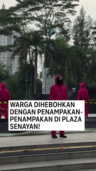 Udah ada sosok-sosok ̶d̶a̶k̶j̶a̶l̶ familar muncul di area Plaza Senayan nih, ges! 👀 Siap main di Squid Game: Jump Rope Challenge di weekend ini?