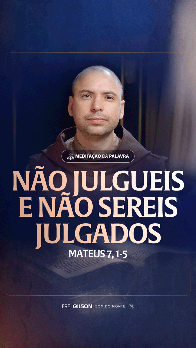 Não julgueis e não sereis julgados | (Mateus 7, 1-5) #2385 Passagens Complementares: Romanos 2,1 Tiago 4,11-12 João 8,7 Romanos 14,4