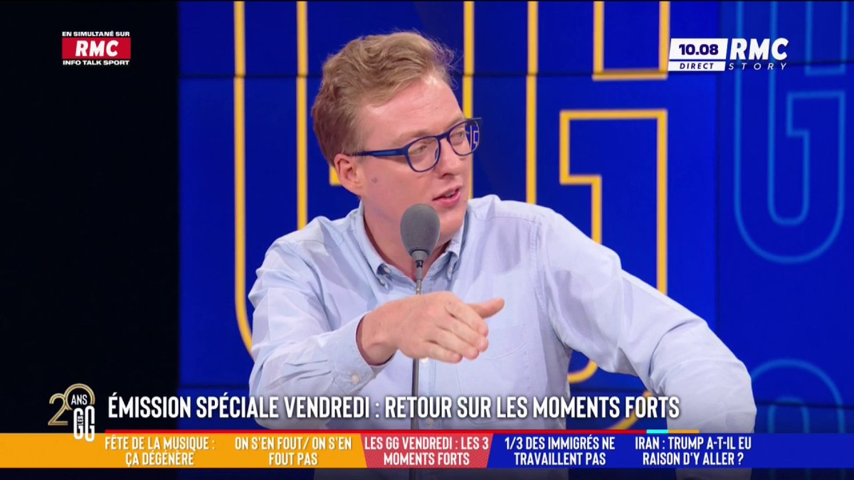 💥 Émissions spéciale vendredi : retour sur les moments forts 🗣️ Le tacle d'Antoine Diers : "Mélenchon a démontré ce qu'il était vraiment. On ne peut pas le critiquer sans être excommunié de la gauche. Il démontre son côté autocratique, et même dangereux." #GGRMC