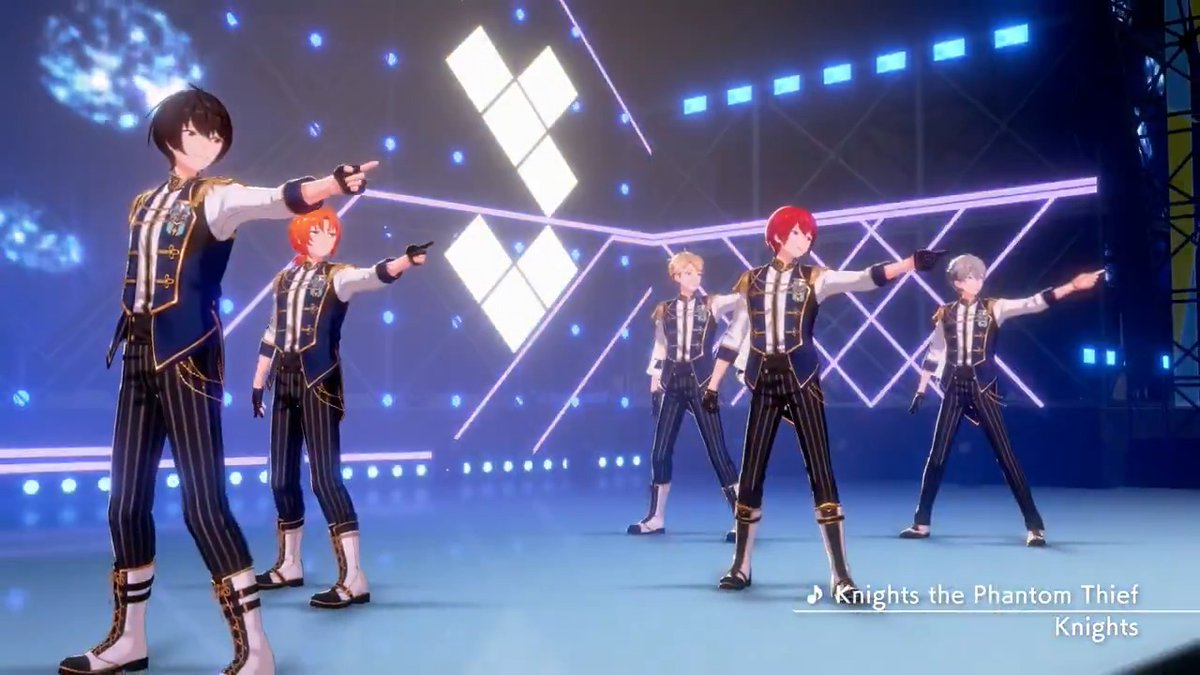 【お知らせ】 6月24日 15時に『Knights』が歌う『Knights the Phantom Thief』をライブ楽曲に追加予定✨ アプリでの登場に先行して『Knights the Phantom Thief』のMVを公開❗ MVはあんスタチャンネルでも公開していますので是非チェックしてみてください🎶 #あんスタ