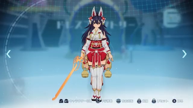 #EZ装備紹介 ゲームオリジナルデザイン A game original design 巫女シリーズ Sorceress Set #EDENSZERO #エデンズゼロ