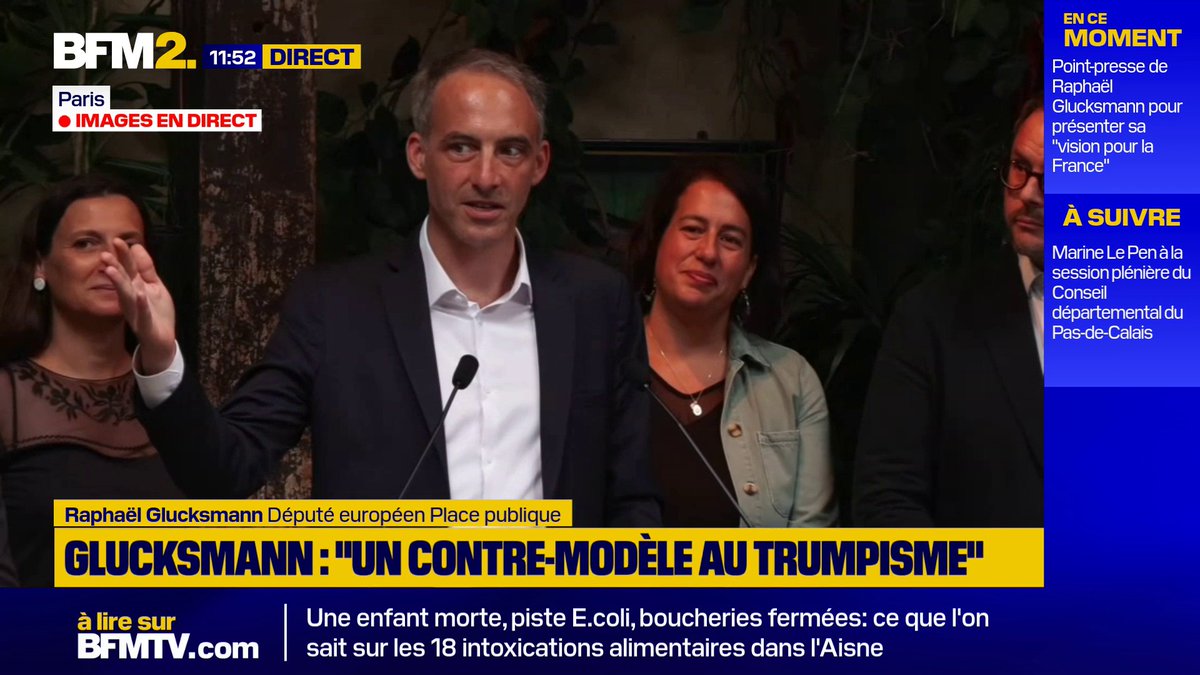 Raphaël Glucksmann : "Nous proposons de démonarchiser la France et de rendre la démocratie française plus démocratique" #BFM2