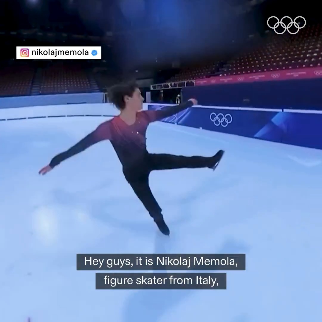 #OlympicDay takes on a special meaning when the next #Olympics are happening in your home country. 🇮🇹 Ahead of #MilanoCortina26, figure skater Nikolaj Memola shares an emotional message for athletes and their families. 🫶 ISU Figure Skating I Milano Cortina 2026