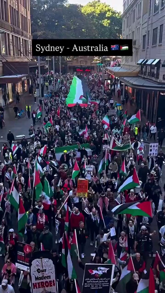 🇵🇸 🇦🇺 Australia STANDS with Palestine!