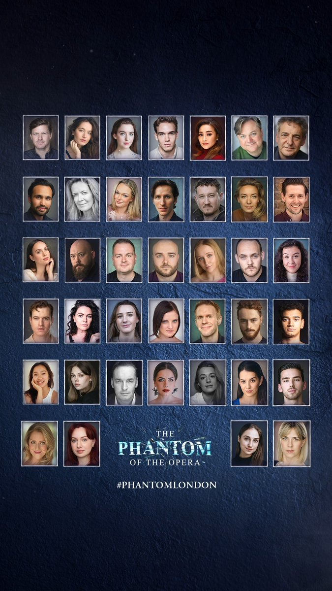 🌹 We're delighted to welcome the next company of #PhantomLondon, beginning performances at His Majesty's Theatre from 28 July.