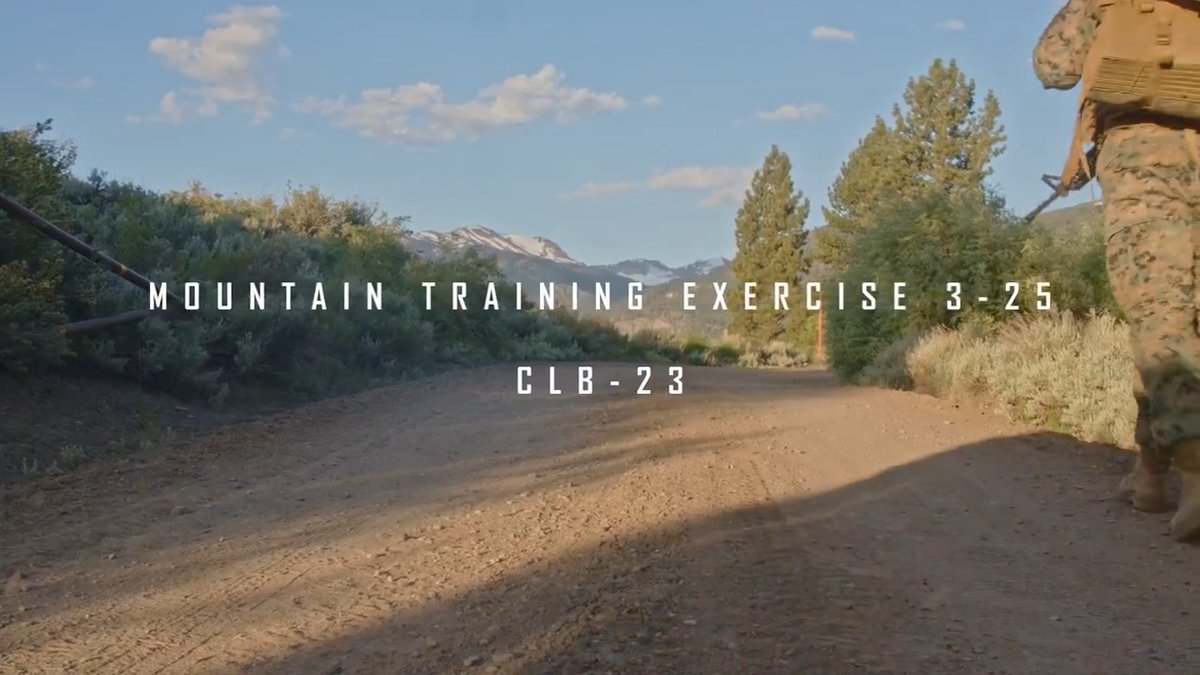 STAY LETHAL! During Mountain Training Exercise 3-25, Marines with the Marine Forces Reserve increased their proficiency in core mission essential tasks while operating in a mobility constrained environment.