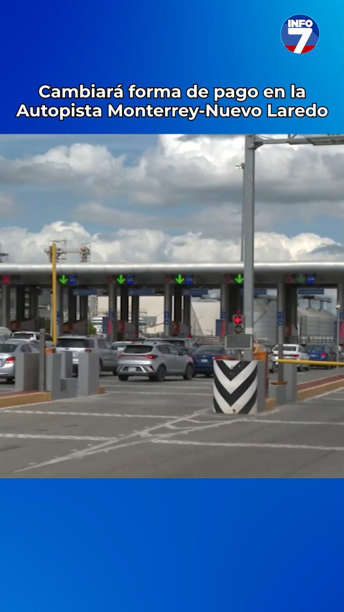 📢 ¡Atención conductores! La autopista Monterrey–Nuevo Laredo ha anunciado que solo aceptará pago en efectivo o por tag. 🚫 No se aceptarán tarjetas bancarias. ✅ Planifica tu viaje y asegúrate de contar con efectivo o tener tu tag activo. Evita contratiempos en tu ruta. #NuevoLeón