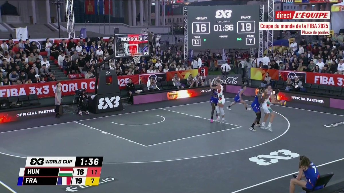✅ Les Bleues évitent le piège hongrois pour leur entrée à la Coupe du monde de basket 3x3 ! Prochain défi : l’Autriche pour continuer sur cette lancée