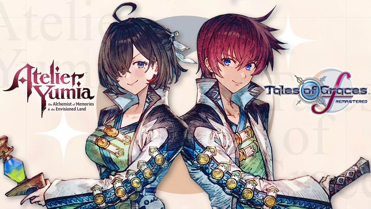 The Tales of Graces f Remastered collaboration content, a special costume for Yumia, is now available for free in #AtelierYumia. #KTfamily #TalesofGracesf #ToGfR #Xbox