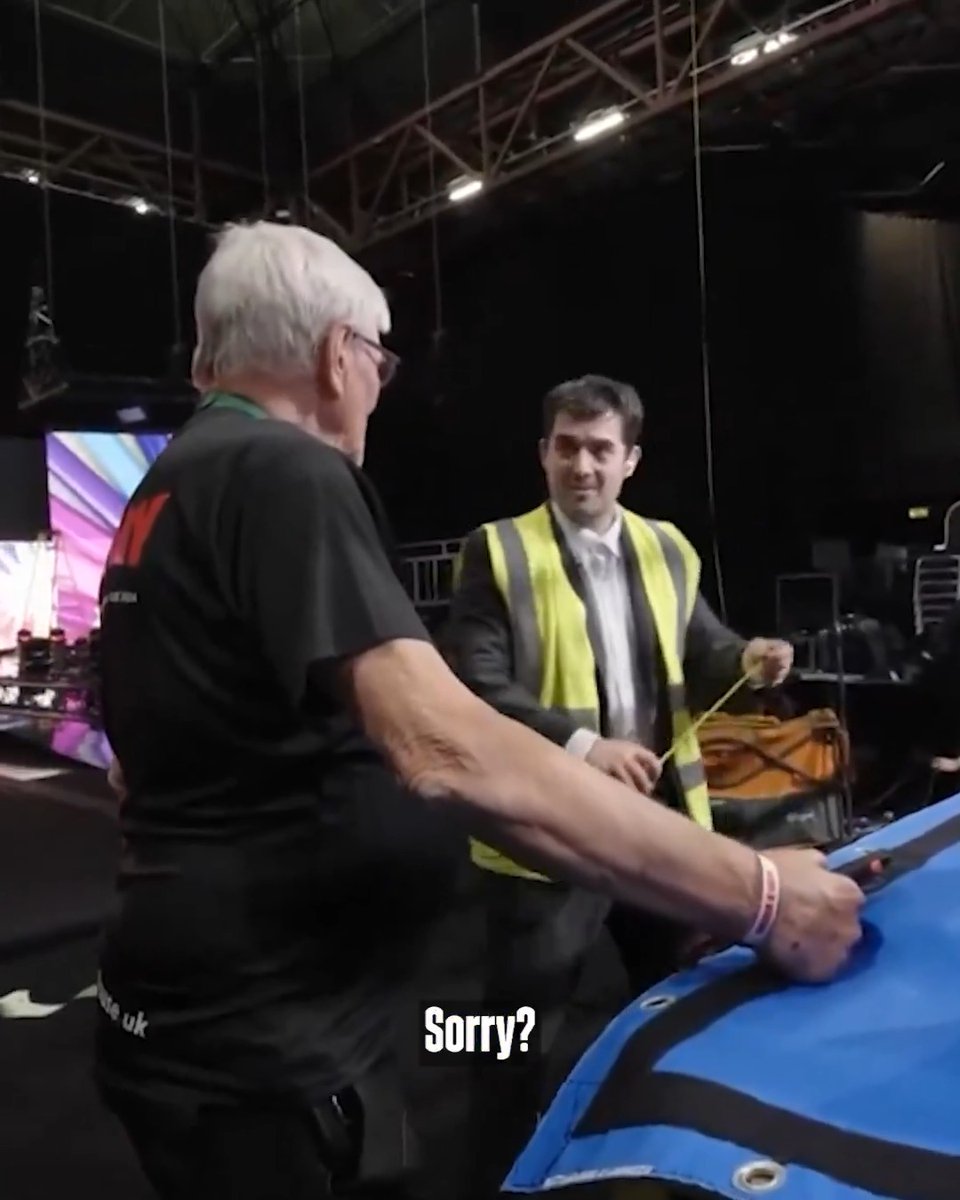 Sorry, Mike 🤣 Sunny Edwards pranked legendary ring crafter Mike Goodall on the latest episode of Small Talk 👀 Watch in full: