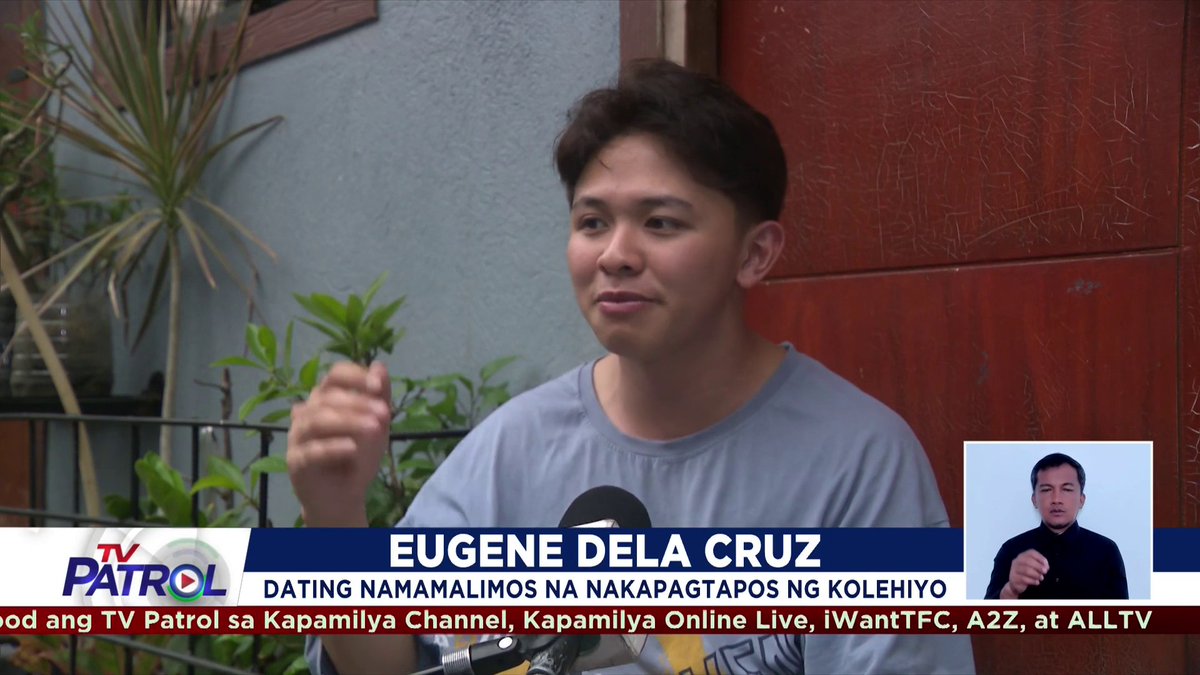 Mula sa panlilimos sa kalye ng Maynila, graduate na with honors sa kursong economics sa isang bigating unibersidad si Eugene dela Cruz. Basahin: