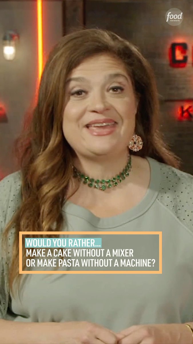 "I will take anything on pizza as long as it's not pineapple!" alex guarnaschelli shares her Would You Rather choices! Catch Alex on #CutthroatKitchen, Tuesday @ 9|8c 🔪