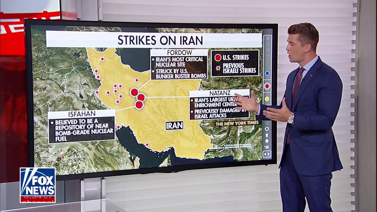 WATCH: Bill Melugin breaks down what’s next after Operation Midnight Hammer: Iran’s response looms, 40,000 U.S. troops are in striking range—and nearly 750 Iranians were released into the U.S. under Biden, raising new homeland security concerns.