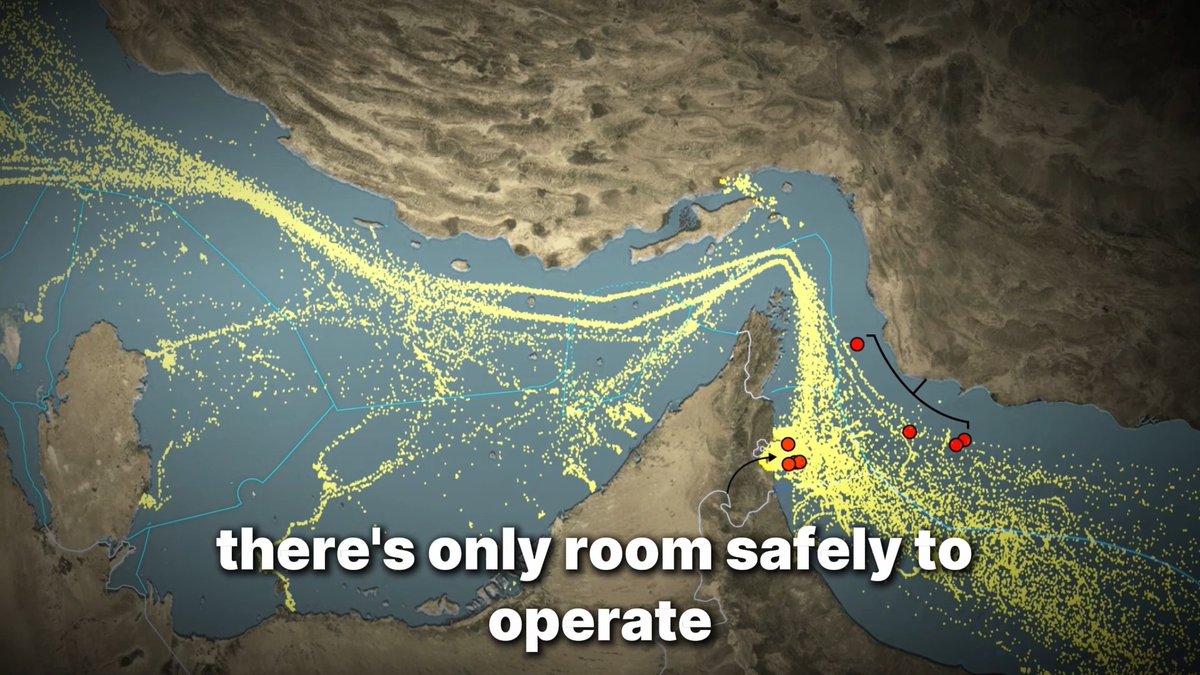 Here's a quick primer I did last week on what the Strait of Hormuz is, who gets hurt if it closes, and how oil could go up hundreds of dollars per barrel. Full report: