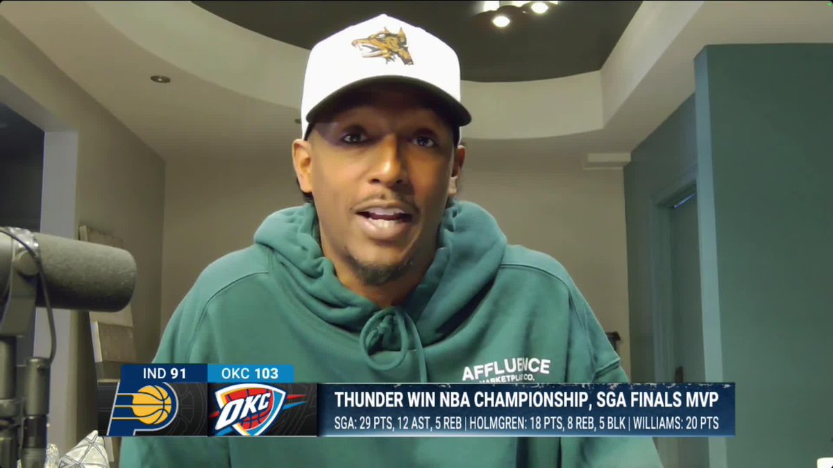 "We got 7 great games out of the Finals...We had great basketball this year, from top to bottom." Lou Williams had this to say at the end of the NBA season 🗣️ (via Run It Back)