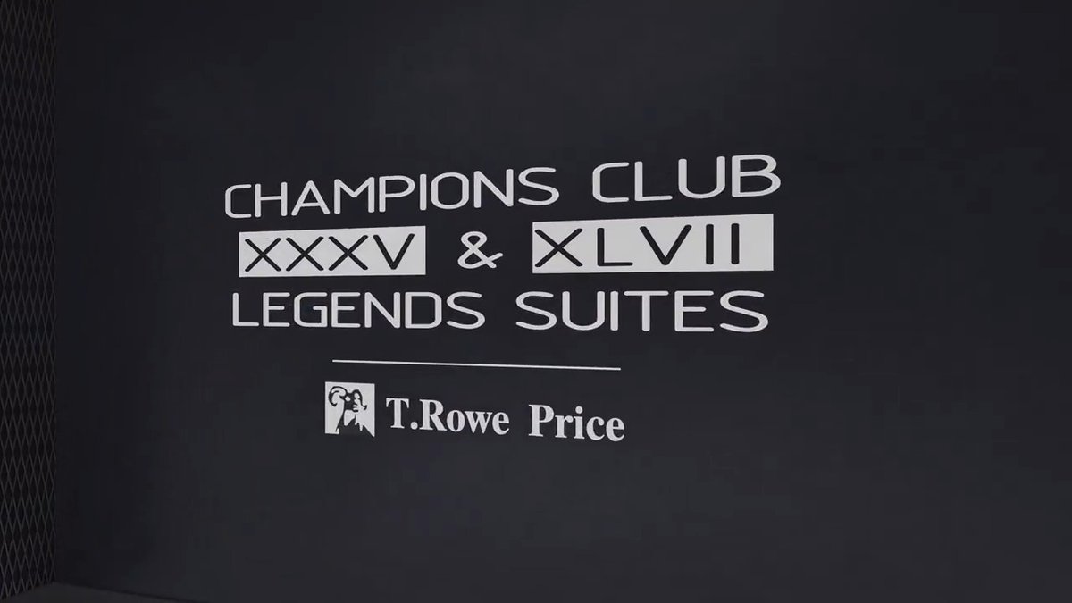 Our new club spaces The Trust and The Raven are now officially SOLD OUT! Act quickly to get your PSLs now and add on our new Champions Club presented by T. Rowe Price! ➡️