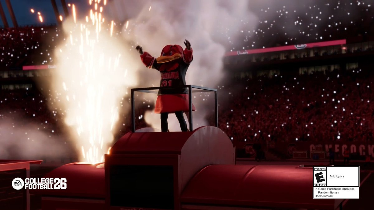 The electricity of Game Day comes alive like never before. Deep Dive into all the Presentation updates coming to #CFB26. 🏟️ Unique Game Atmospheres 🎶 Band Covers + Drumlines 📣 New Mascots + Touchdown Cellys 🗣️ Custom Chants & Traditions 🔗 :