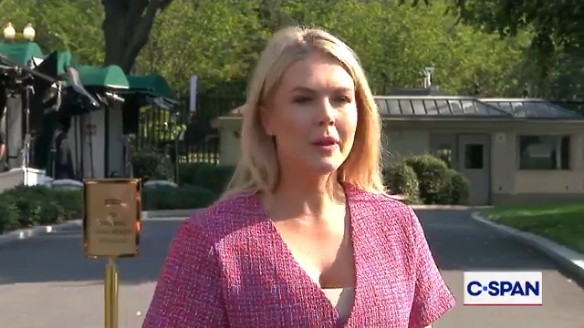 .Karoline Leavitt Karoline Leavitt: "If they refuse to engage in diplomacy moving forward, why shouldn't the Iranian people rise up against this brutal, terrorist regime? That's a question the president raised last night, but as far as our military posture it hasn't changed."