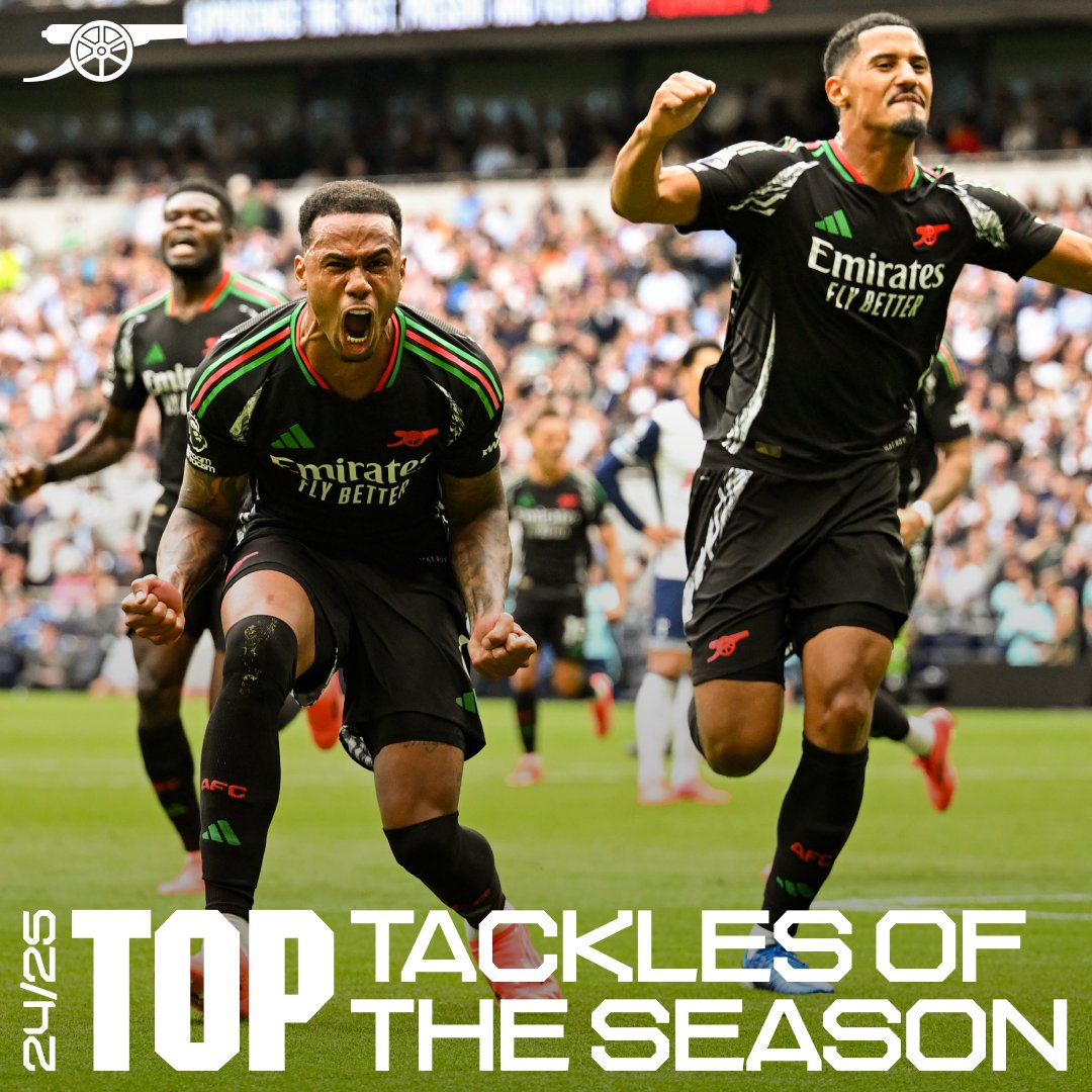 Committed to the cause ✊ Our best tackles in 24/25 🛡️