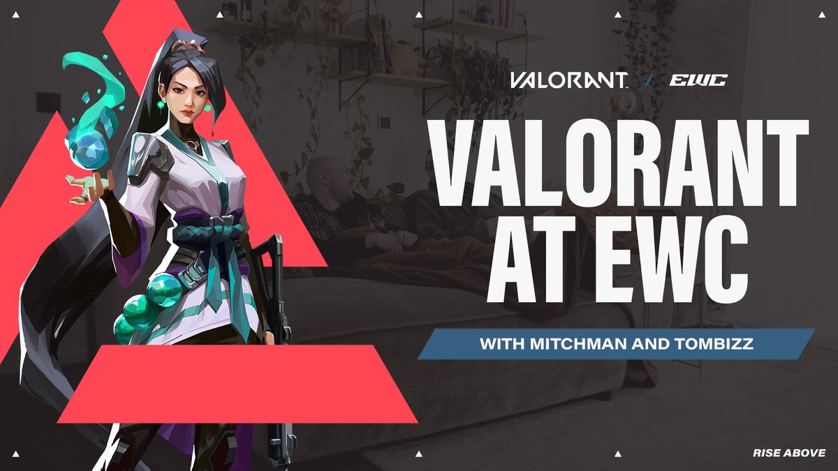 The wait for VALORANT at #EWC is almost over 🤩 MitchMan 🇮🇪 and Tombizz ❤️🇺🇦 have everything you need to know 📝