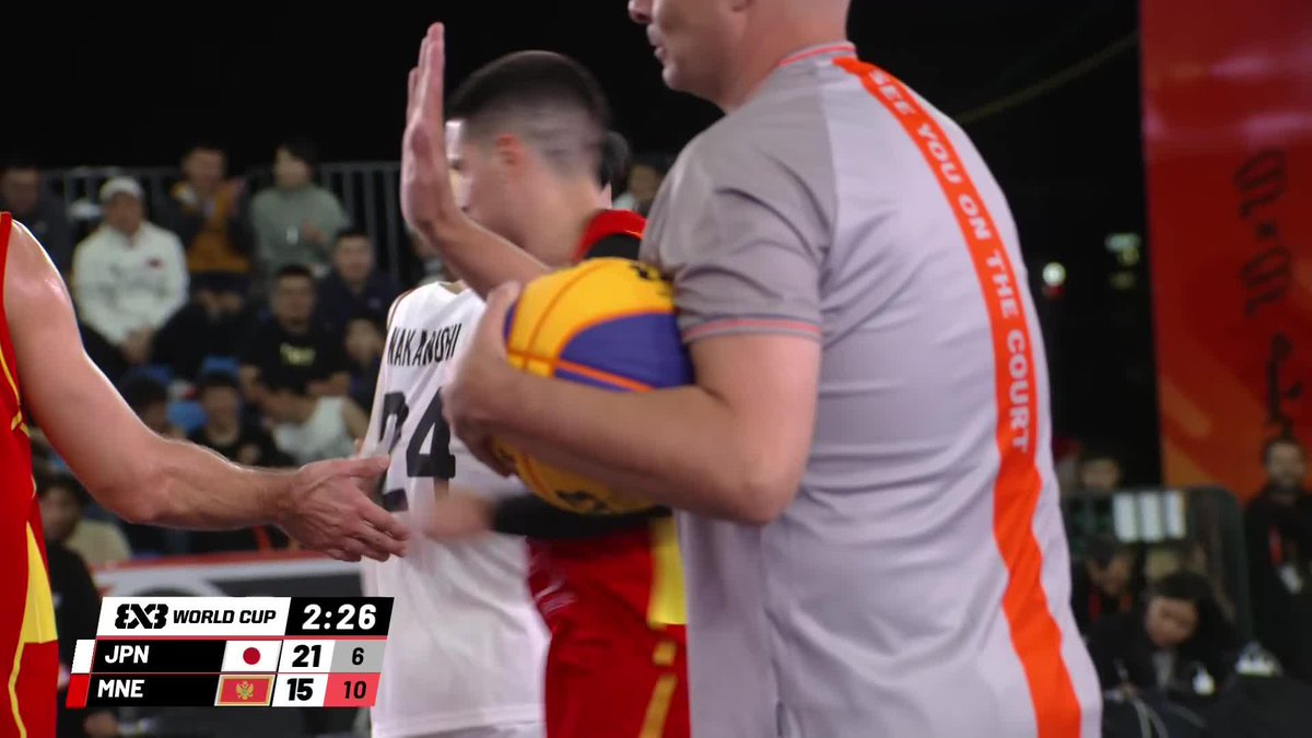 Japan 🇯🇵 went OFF in their victory over Montenegro 🇲🇪! #3x3WC