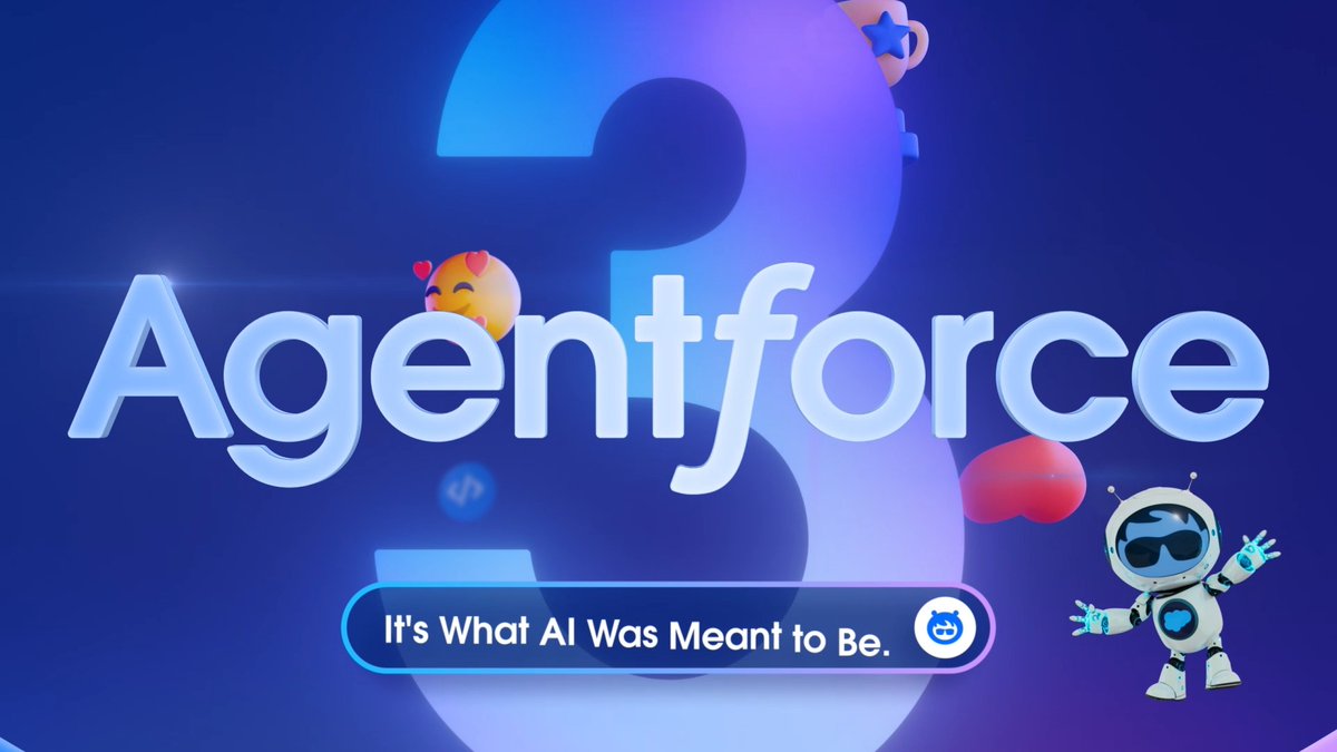 Agentforce 3 is here. 🔹 Command Center for a complete view of your agents 🔹 Plug-and-play with services you use—thanks to MCP 🔹 20+ top partners ready to go via AgentExchange 🔹 200+ pre-built industry actions All powered by an enhanced architecture: