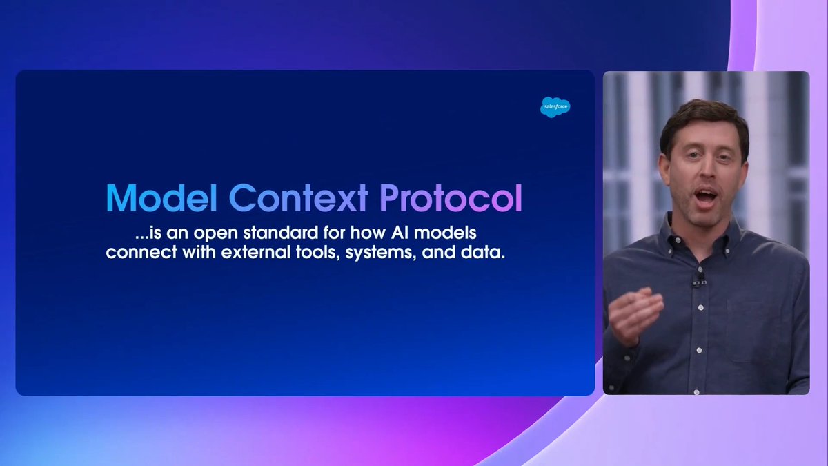 Agentforce 3 delivers a big unlock: secure interoperability. Native support for open standards like MCP make it easy to plug agents into workflows without custom code. And 50+ ๐ security-reviewed integrations in AgentExchange make scaling even faster: