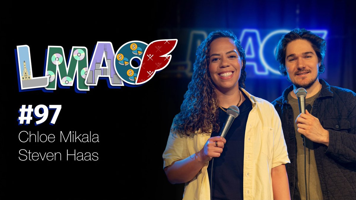 Sun down → laughs up 🌇 Spend a hilarious evening with Chloe Mikala &amp; Steven Haas on #LMAOF: Chicago! 📺 Watch now: