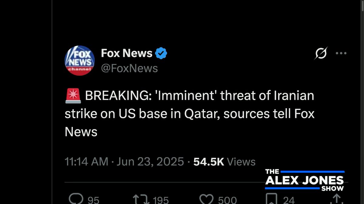 ☢️NUCLEAR WAR ALERT: Trump Publicly Endorses Regime Change In Iran, And Qatar Closes Airspace As IMMINENT Iranian Attack Expected!