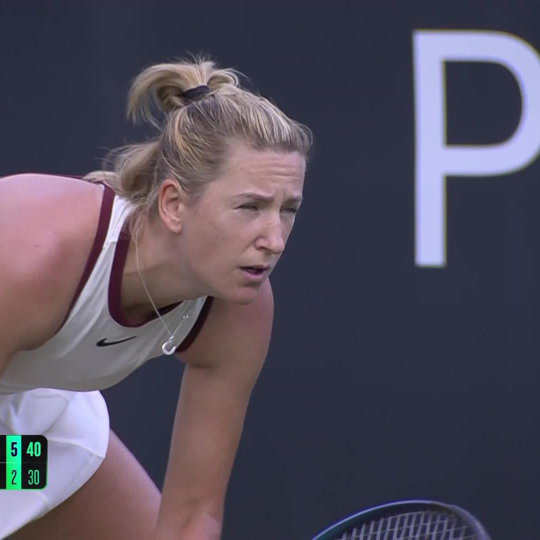 Simply Flawless ✨ victoria azarenka takes out Siegemund in straight sets 6-2, 6-2 to set up a meeting against Swiatek. #BadHomburgOpen
