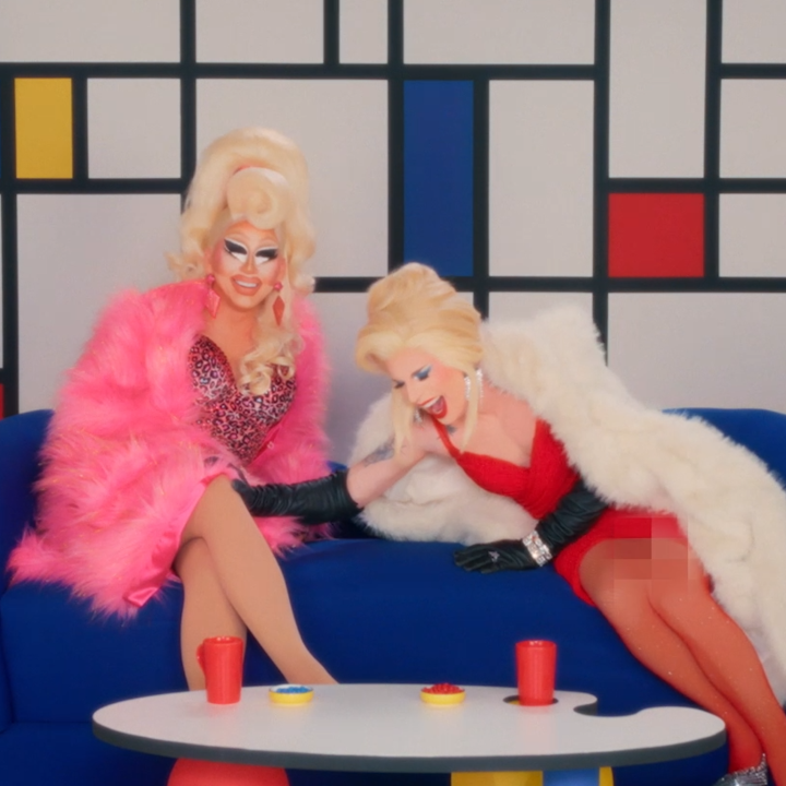 Your very necessary Trixie and Katya laughing video