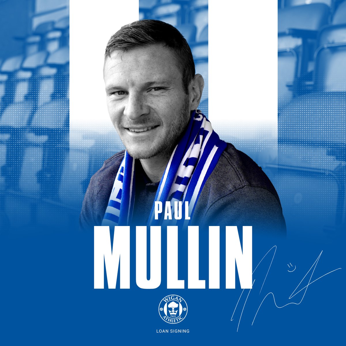 Welcome to W̶r̶e̶x̶h̶a̶m̶ Wigan. 🎬 #wafc 🔵⚪️