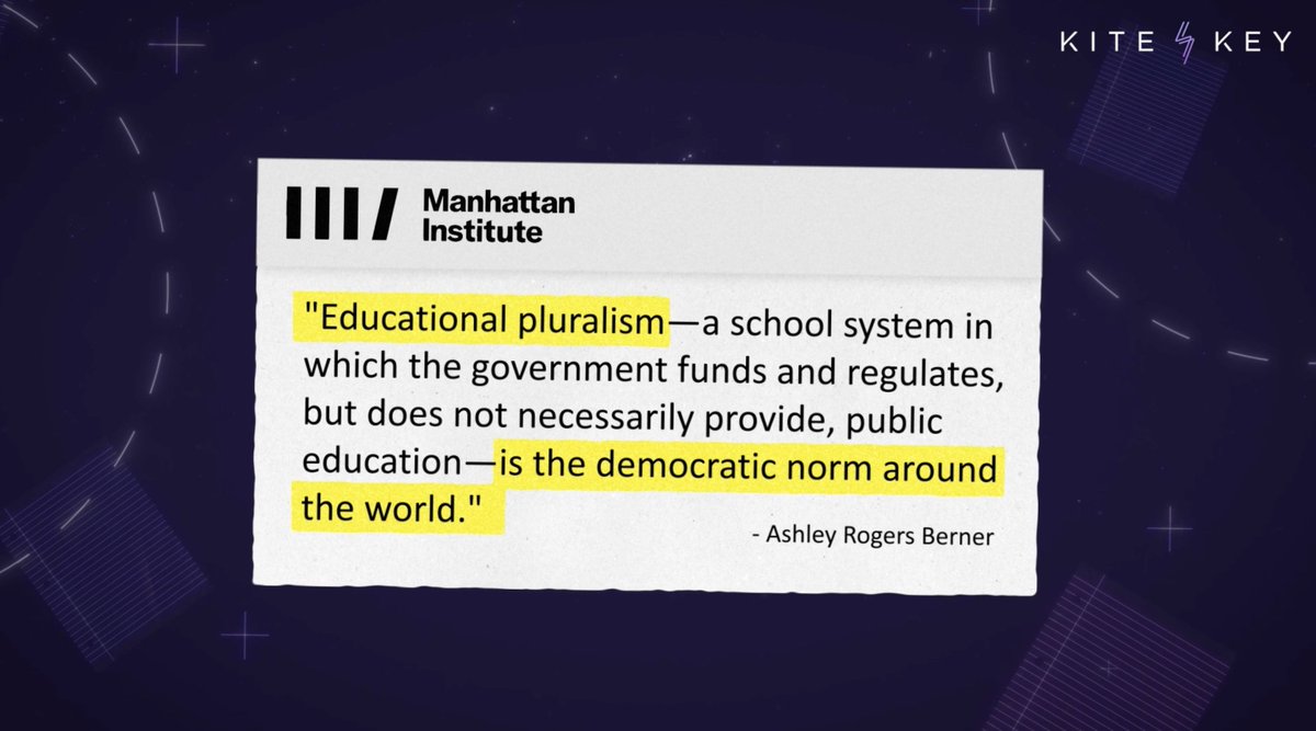 Public education in America is supposed to be a vehicle for social mobility. But in far too many cases the quality of the education you receive is determined by how wealthy your neighborhood is. ➡️