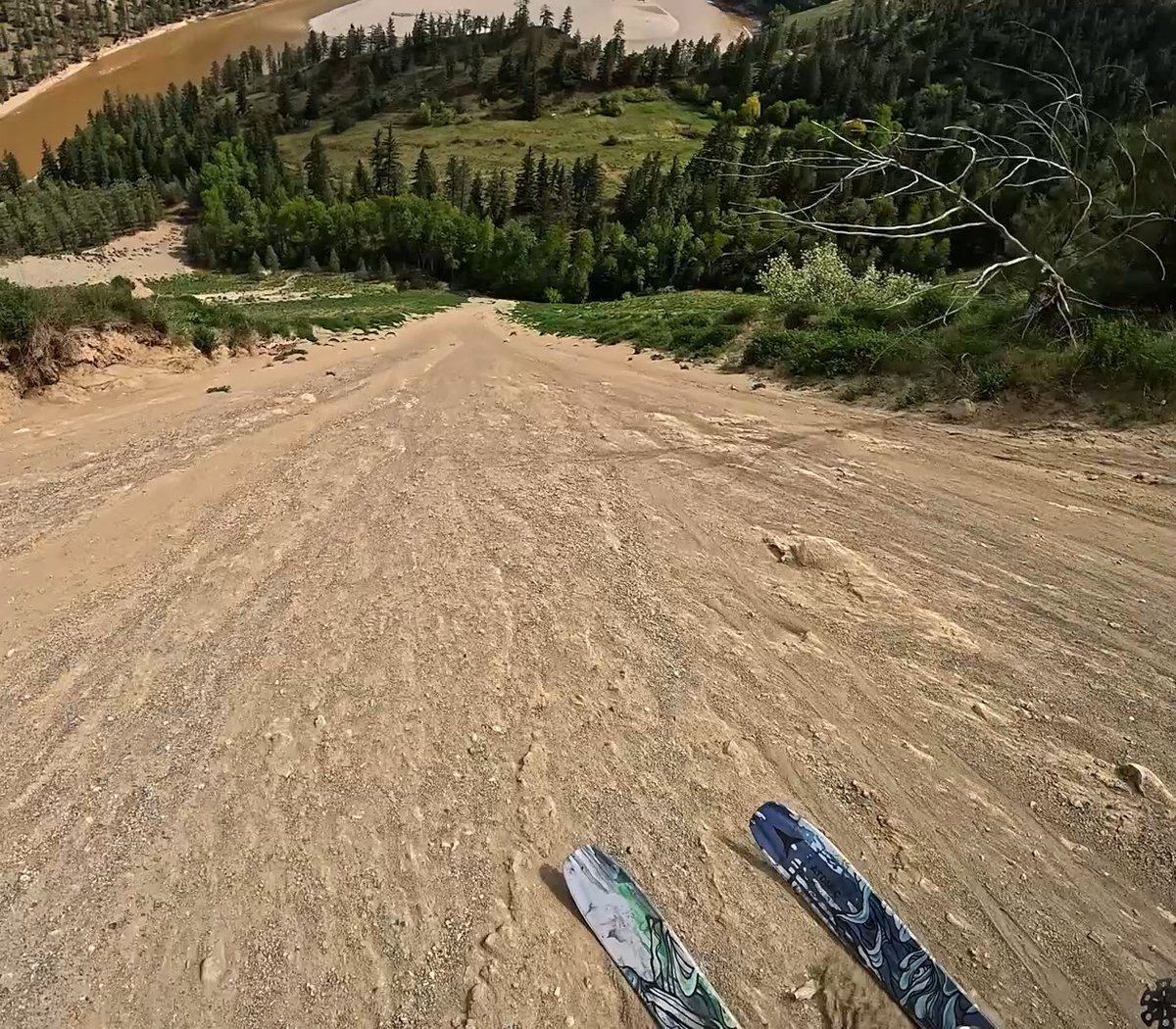 Marcus Van Heyst is in denial that winter has ended 🤣 This off-season send earned him a $500 #GoProYourSummer award after submitting the #GoProHERO13 Black clip to our challenge via the GoPro Quik app. #GoPro #GoProAwards #Ski #Skiing #POV #GoProPOV #DirtSkiing