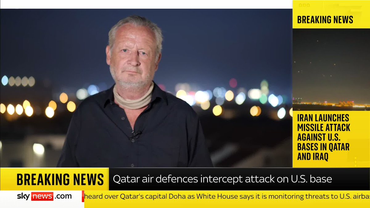 Iran confirms its attack on second largest US airbase in Iraq. Chief Correspondent Stuart Ramsay reports from Northern Iraq Read more: 📺 Sky 501, Virgin 602, Freeview 233 and YouTube