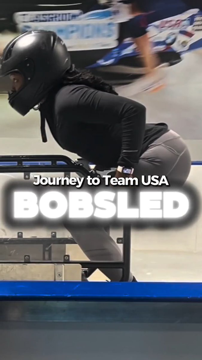 Olympic sprinter and 4x100m silver medalist Teahna Daniels announces she is pursuing a spot on Team USA Bobsled for the 2026 Winter Olympics! (🎥: Teahna Daniels OLY)