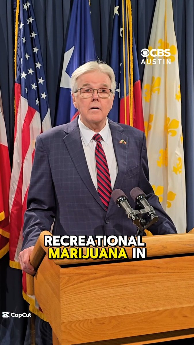 Lieutenant Governor Dan Patrick says, “the Governor of the state of Texas wants to legalize recreational marijuana in Texas.” MORE INFO ⬇️