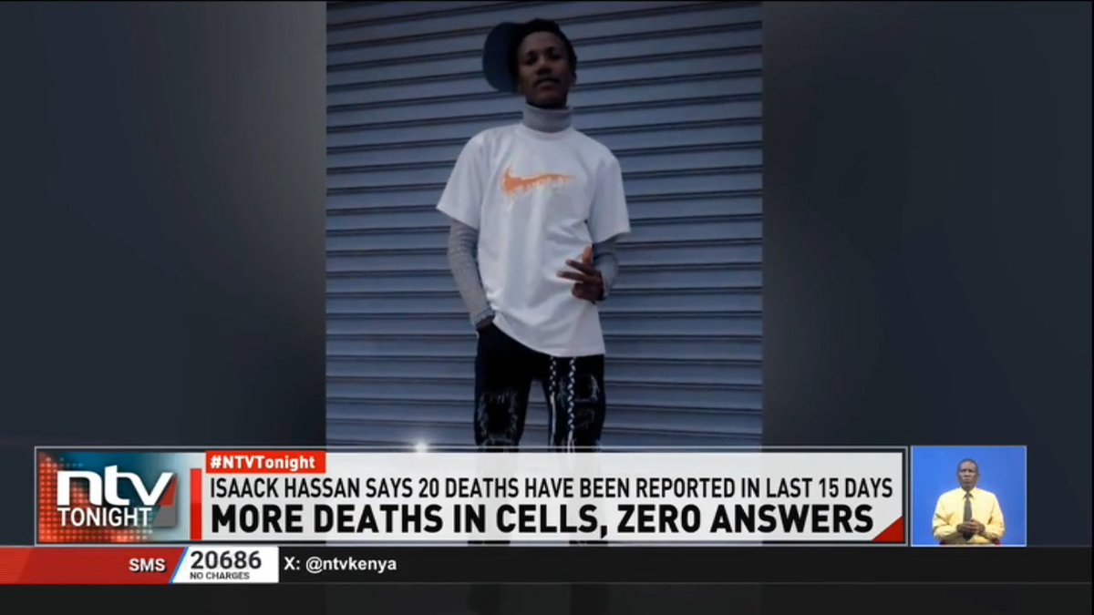 More Deaths In Cells, Zero Answers It is emerging that close to 20 more Kenyans have died in the hands of police officers in the last two weeks. The shocking revelations indicate that at least one Kenyan has died under police everyday. #NTVTonight Zainab Ismail David Muthoka