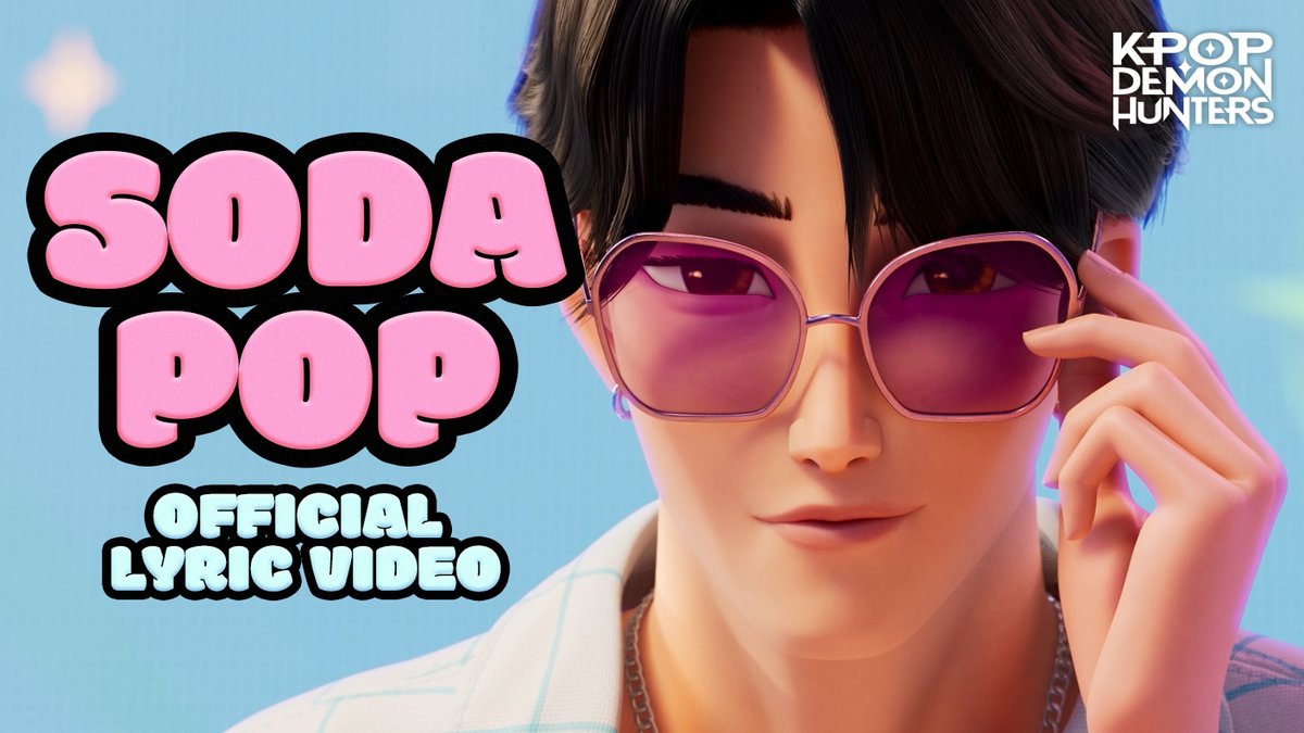 Drink every drop of the "Soda Pop" lyric video. KPop Demon Hunters is now on Netflix. Soundtrack 🔗: