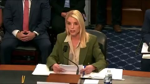 Our mission is to keep America safe and vigorously enforce the law. Attorney General Pamela Bondi is on Capitol Hill presenting a budget that will help us continue to achieve that mission and support federal law enforcement as well as our state, local, and tribal law enforcement partners.