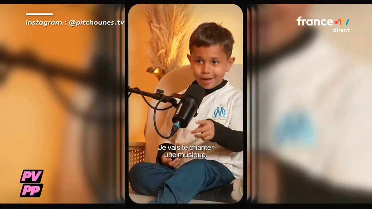 🩵 Kaïs, 7 ans, est la nouvelle star de Marseille ! C’est le meilleur ambassadeur de la ville, après Soprano On vous le présente dans le #PVPP de Mohamed Bouhafsi ⬇️ #CàVous