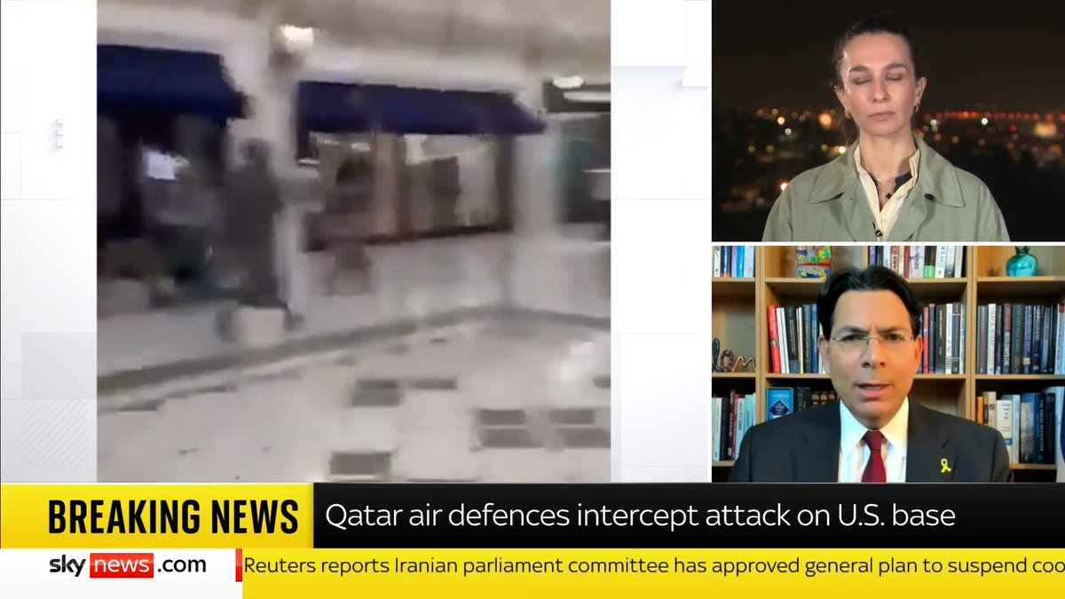 'We have a lot of targets still in Iran, and we have proven our capabilities only this morning. But it depends what Iran will decide to do." Yalda Hakim asks Israel's ambassador to the UN Danny Danon what his country is going to do next.