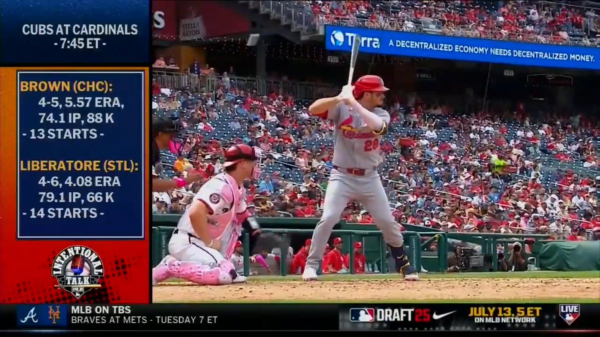 The Cubs and Cardinals will play seven times in the next 14 days 🍿 Who will come out on top during this year's I-55 Rivalry? Siera Santos | RyanDempster | Kevin Millar