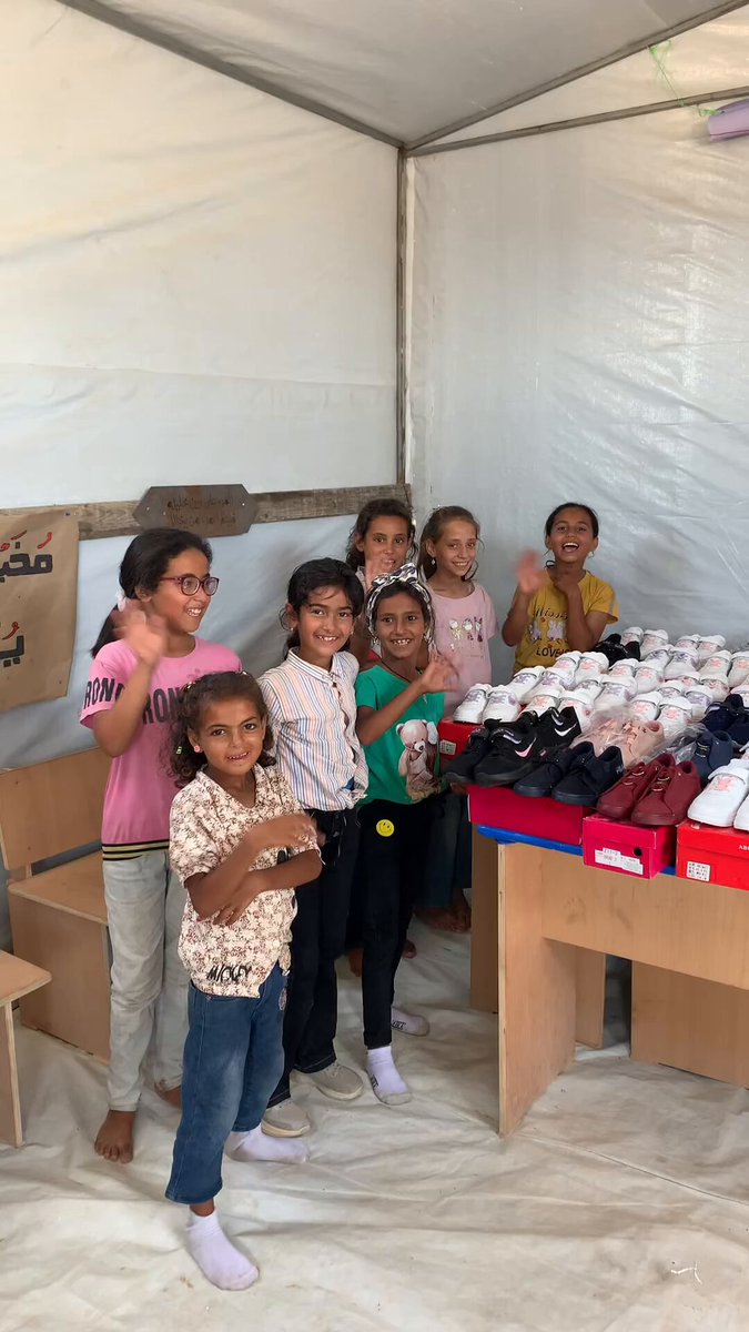 There are camps in Gaza specifically for orphans due to the high number of children who lost a parent or both parents. A key goal of the Sameer Project is to target the most vulnerable communities, support us here: The South team went to Bab Al Ajer camp near Sallahudin street in Deir El Balah to distribute 50 pairs of shoes. Each pair cost around $15 including 3% commission. Even basics like shoes are hard to secure for children during the genocide, so whenever we find a good deal we purchase it immediately. But to keep doing so, we need your constant support. Donate to the South link for more children campaigns: Other ways to donate include: (Paypal option, please make sure to add a message saying "South aid") (Venmo option, please make sure to add a message saying "South aid")
