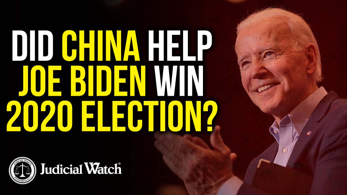 Did China Help Joe Biden "Win" 2020 Election?