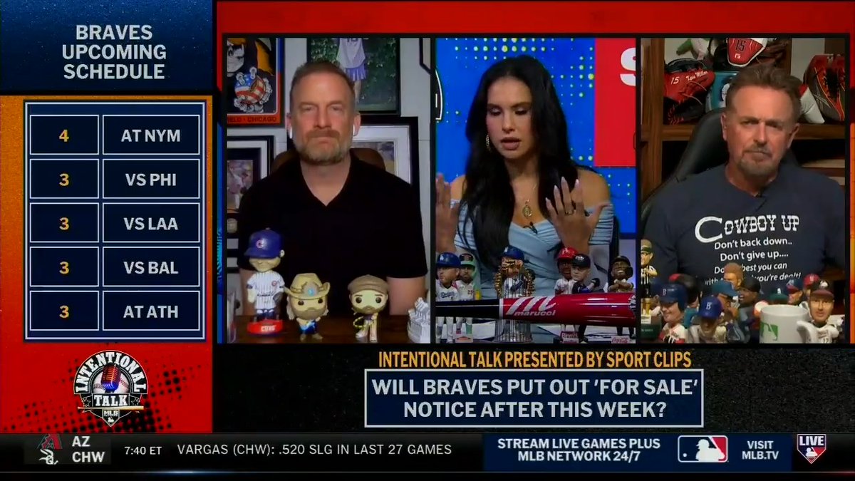"[Alex Anthopoulos] has made moves in the past... I'm not gonna say they're selling." RyanDempster weighs in on the Braves' Trade Deadline plans. Siera Santos | Kevin Millar