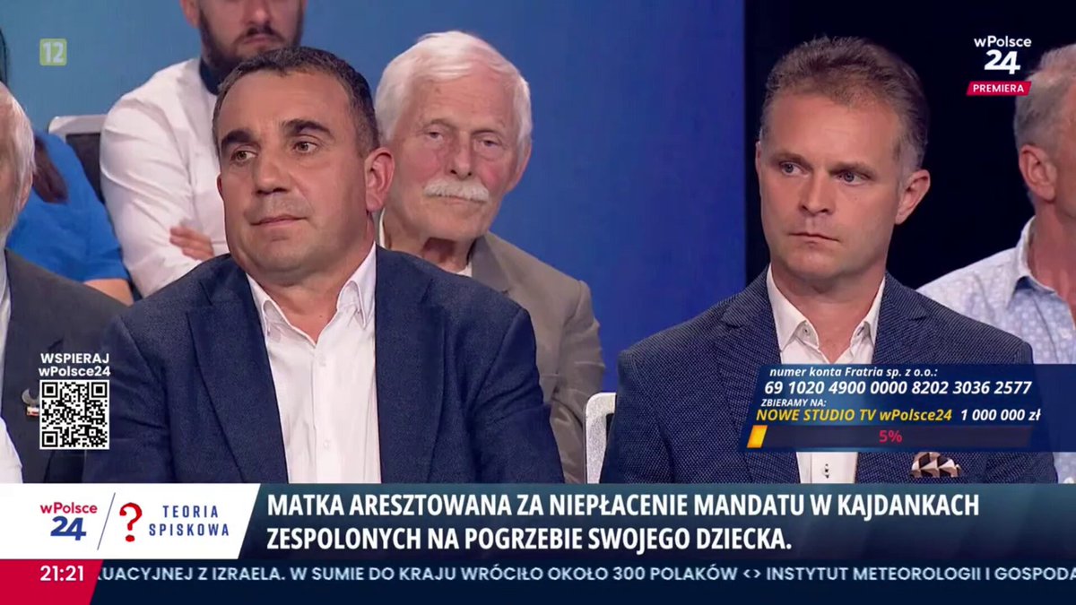 💥 Mocna riposta Grzegorz Braun na słowa Rafała Lipskiego, twierdzącego że „nie ma nic lepszego dla Polaków niż UE”. 🎙️ „W poprzednich pokoleniach też byli tacy, którzy uważali, że nic lepszego się nie wydarzyło od przywiezienia władzy sowieckiej na czołgach przez Armię Czerwoną. Każdy totalitaryzm ma swoich wyznawców.” – skwitował Braun w programie „Teoria Spiskowa❓” Magda Ogórek 🎥 Obejrzyj całość tutaj 👇 📺#wPolsce24 | 🇵🇱#TuJestPolska