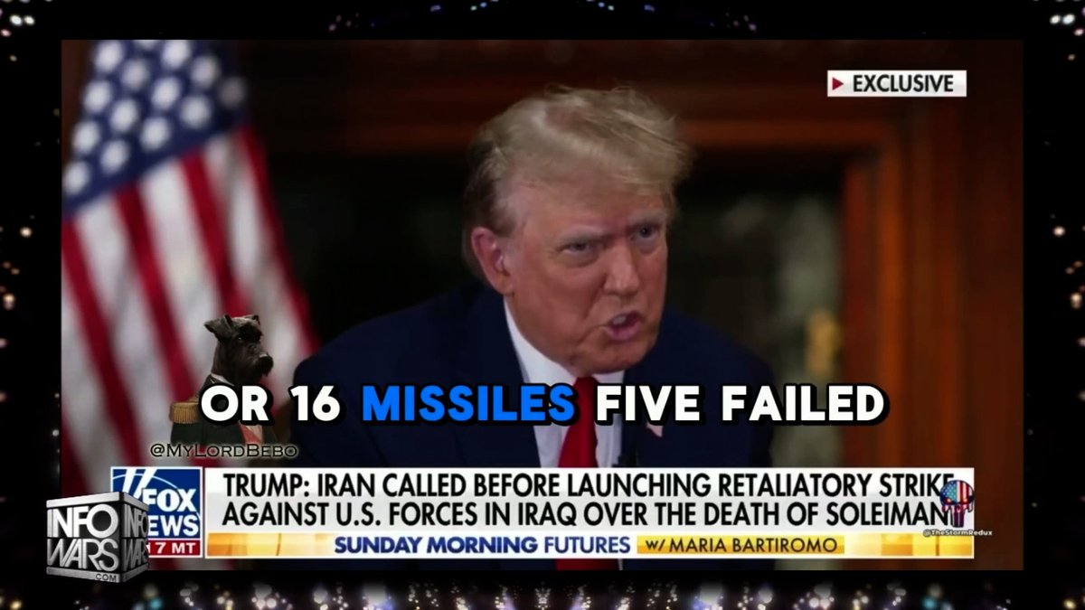 BREAKING: Iran Blinks, Launches Face-Saving Attack On US Air Base In Qatar In Replay Of 2020 Performative Attack On Iraq Base After Trump Killed Soleimani In This Important Report, You Will See Trump Break Down How The Iranians Worked With Him In 2020 To De-Escalate By Staging An Attack On Our Iraq Base That They First Warned Trump About