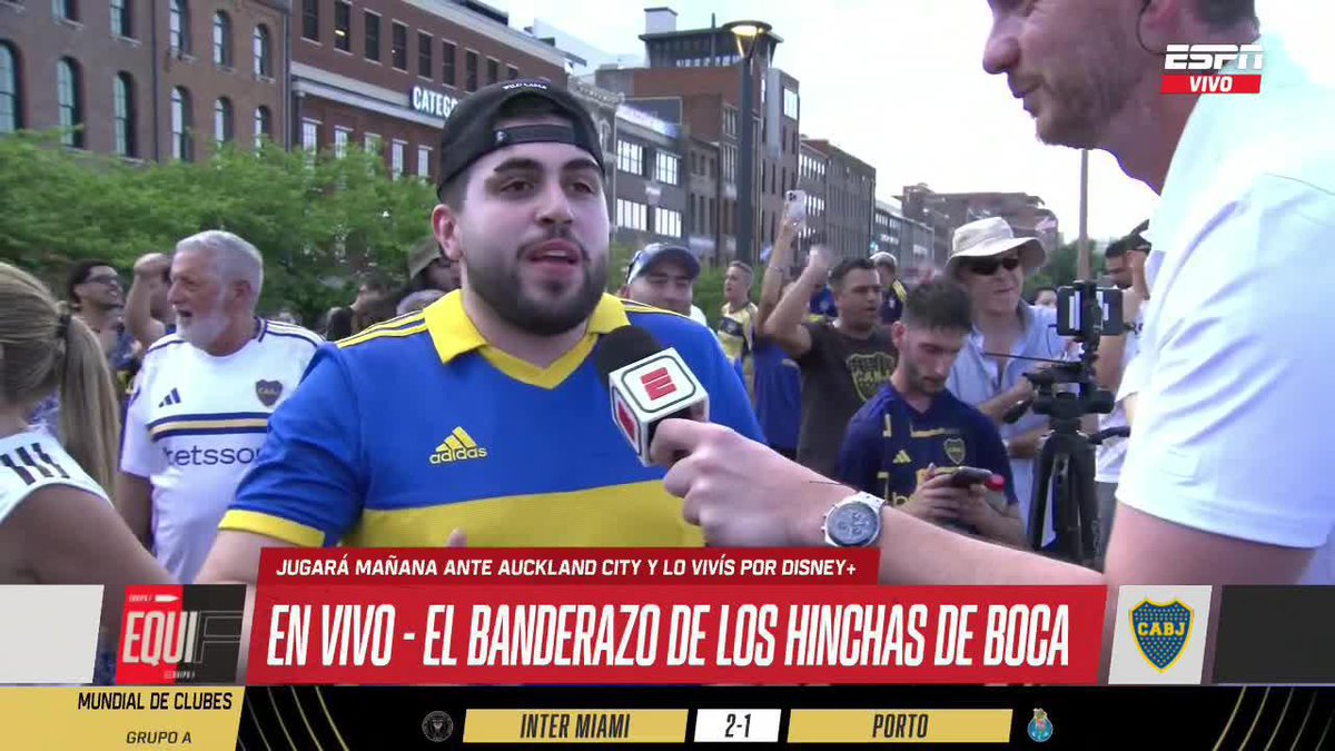 "YO SOY DE MONTREAL, CANADÁ." "SOY DEL REAL MADRID, VÍ ESTA GENTE Y DIJE ESTO ES LO QUE YO QUIERO SER." Lo que provoca Boca en el Mundial de Clubes 📺 Mirá los partidos de #DisneyPlus de la #FIFACWC 🏆🌎 en el Plan Premium